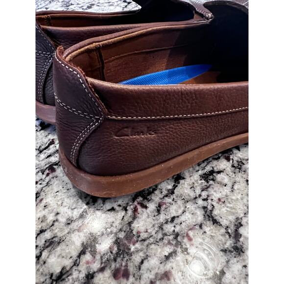 Clarks men’s flexway slip on shoes size 10.5 - Picture 8 of 14
